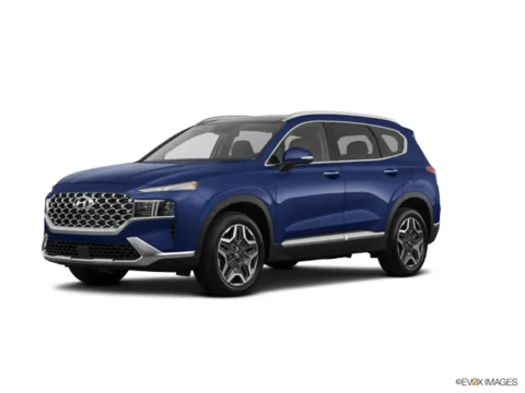 Blue 2022 Hyundai Santa Fe Limited for sale in Overland Park, KS