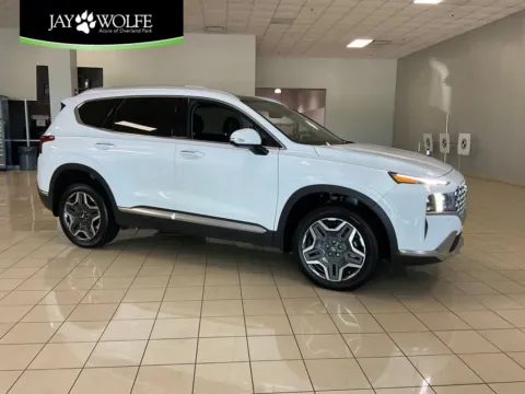 White 2023 Hyundai Santa Fe Limited for sale in Overland Park, KS