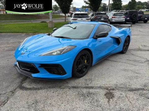 Blue 2022 Chevrolet Corvette 2LT for sale in Overland Park, KS