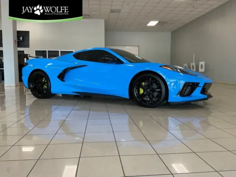 Blue 2022 Chevrolet Corvette 2LT for sale in Overland Park, KS