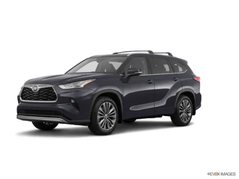 Gray 2022 Toyota Highlander Platinum for sale in Overland Park, KS