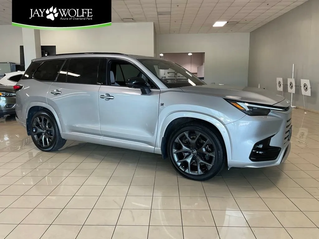Silver 2025 Lexus TX 500h F SPORT Luxury for sale in Overland Park, KS
