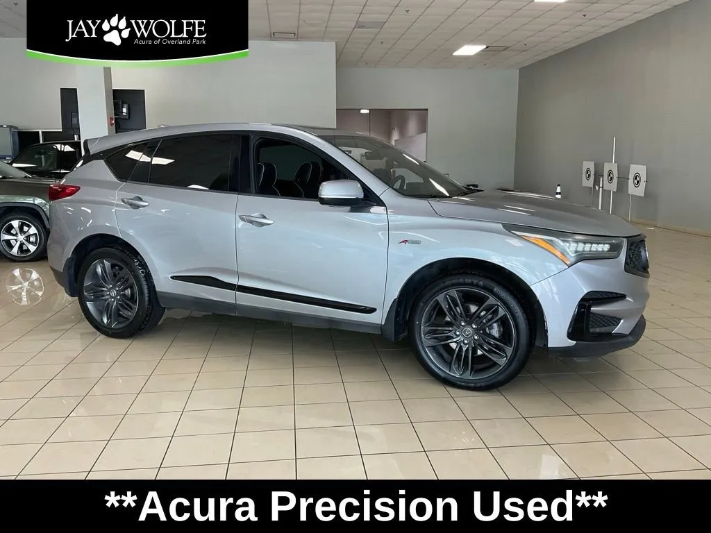 Silver 2019 Acura RDX w/A-Spec Pkg for sale in Overland Park, KS