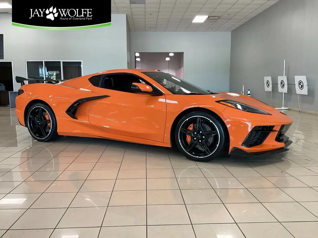 Orange 2023 Chevrolet Corvette 1LT for sale in Overland Park, KS