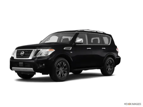 Black 2017 Nissan Armada Platinum for sale in Overland Park, KS