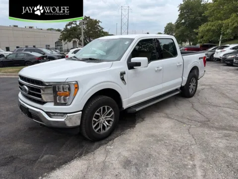 White 2021 Ford F-150 LARIAT for sale in Overland Park, KS