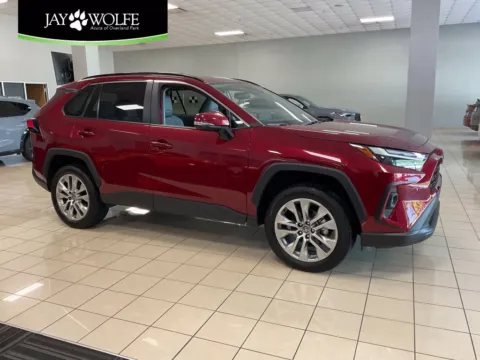 Red 2025 Toyota RAV4 XLE Premium for sale in Overland Park, KS
