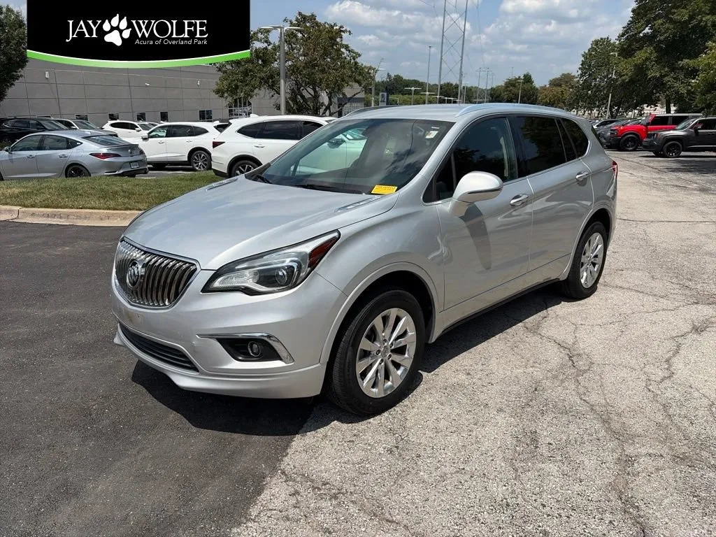 Silver 2017 Buick Envision Essence for sale in Overland Park, KS