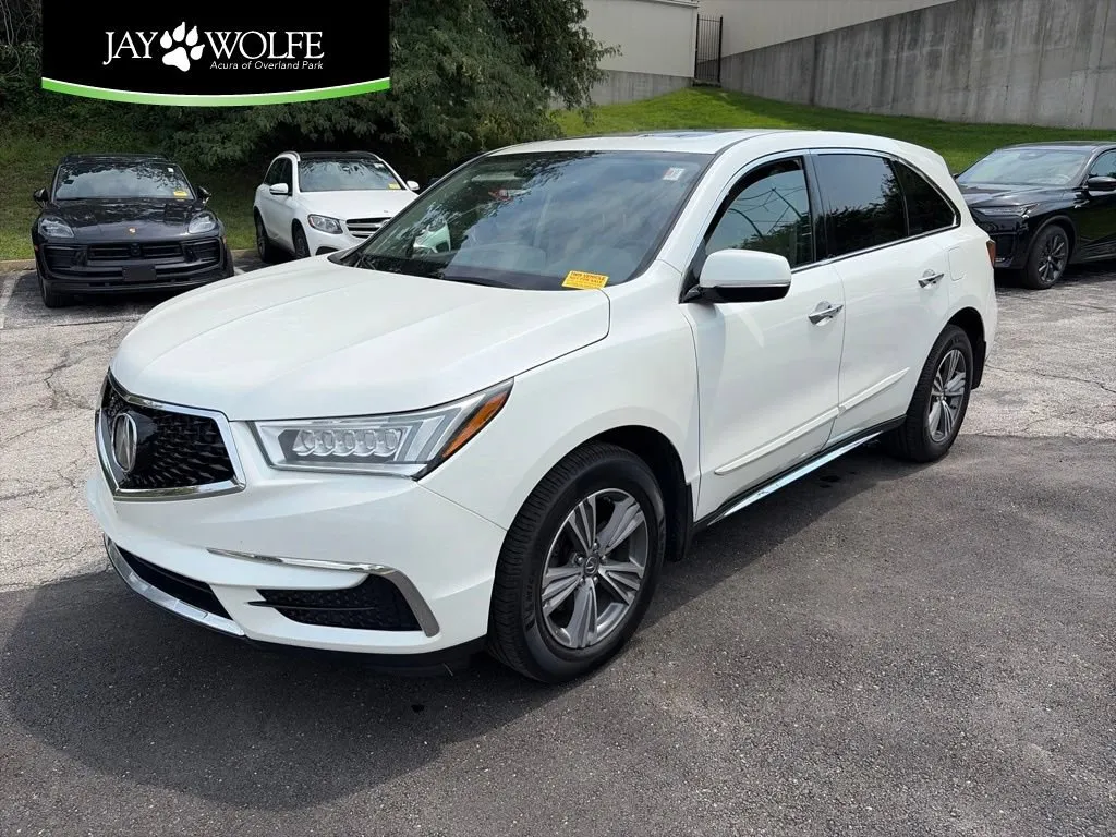 White 2019 Acura MDX 3.5L for sale in Overland Park, KS