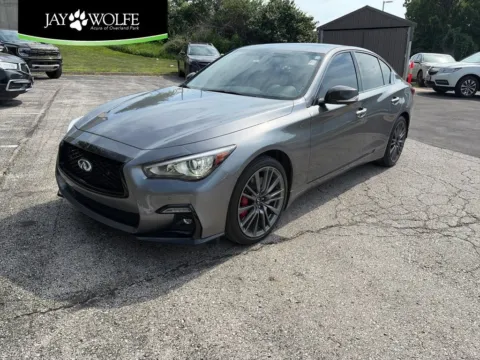 Gray 2021 INFINITI Q50 RED SPORT 400 for sale in Overland Park, KS