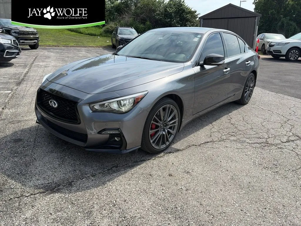 Gray 2021 INFINITI Q50 RED SPORT 400 for sale in Overland Park, KS