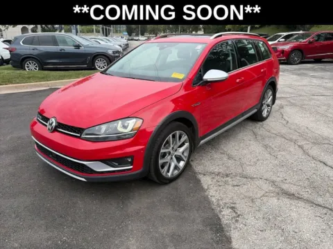 Red 2017 Volkswagen Golf Alltrack SEL for sale in Overland Park, KS