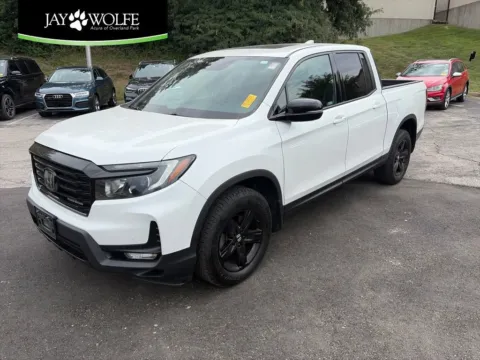 White 2022 Honda Ridgeline Black Edition for sale in Overland Park, KS