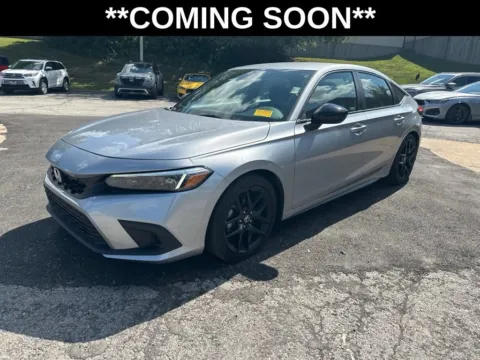 Silver 2023 Honda Civic Hatchback Sport for sale in Overland Park, KS