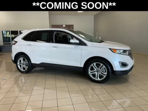 White 2017 Ford Edge Titanium for sale in Overland Park, KS