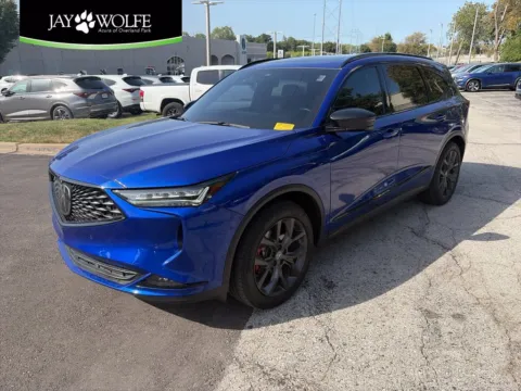 Blue 2024 Acura MDX w/A-Spec Package for sale in Overland Park, KS