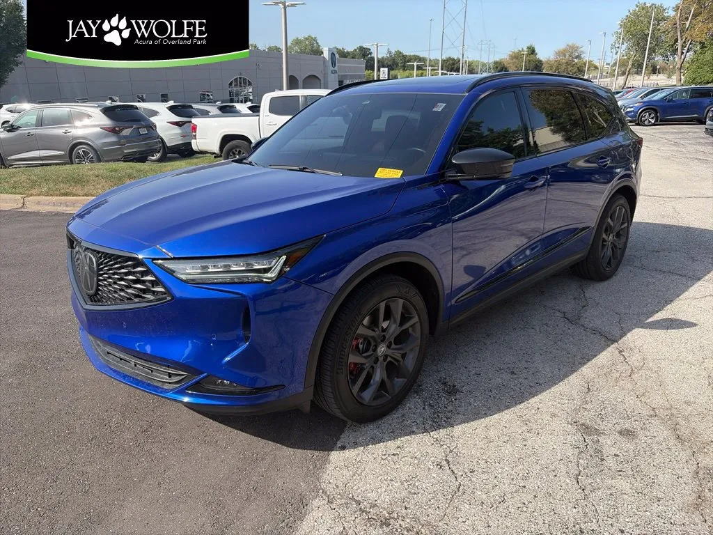 Blue 2024 Acura MDX w/A-Spec Package for sale in Overland Park, KS