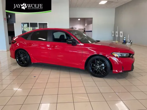 Red 2025 Honda Civic Hatchback Sport for sale in Overland Park, KS