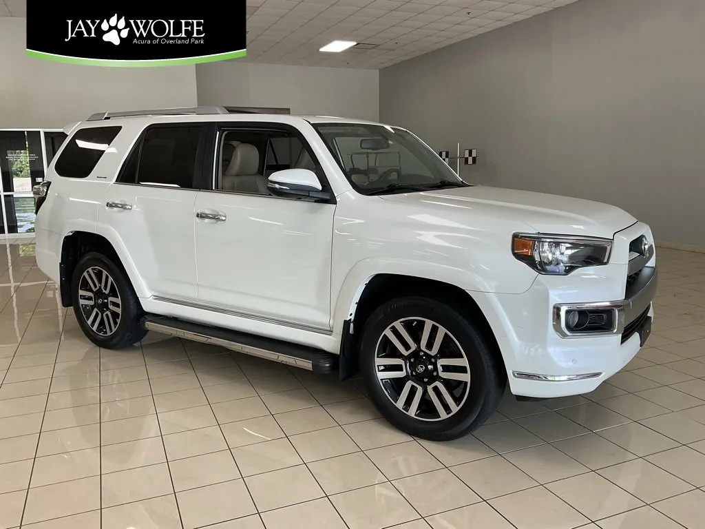 White 2018 Toyota 4Runner Limited for sale in Overland Park, KS