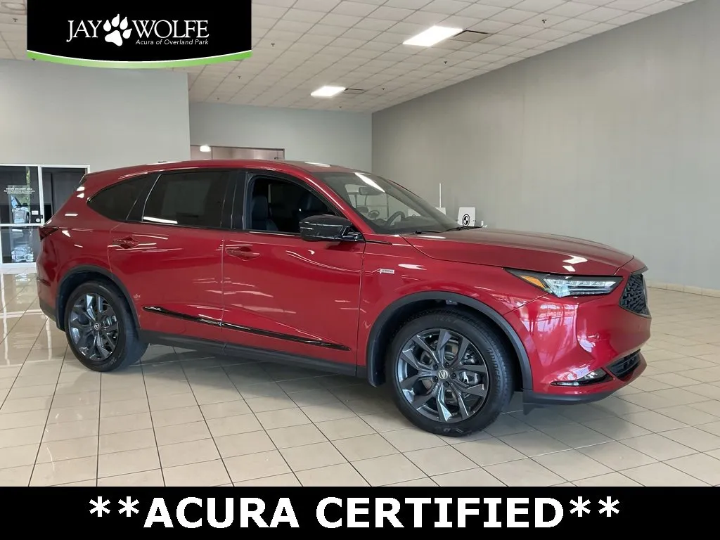 Red 2023 Acura MDX w/A-Spec Package for sale in Overland Park, KS