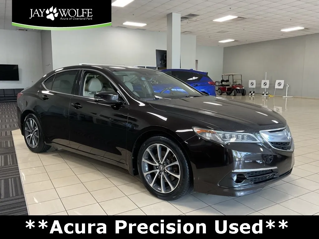 Black 2015 Acura TLX V6 Advance for sale in Overland Park, KS
