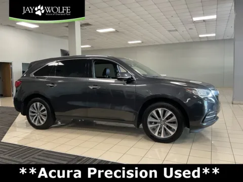 Gray 2016 Acura MDX w/Tech/AcuraWatch Plus for sale in Overland Park, KS