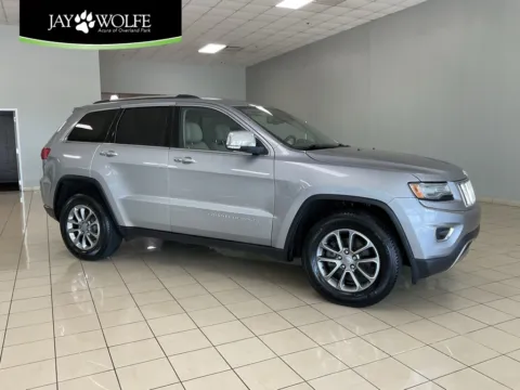 Silver 2015 Jeep Grand Cherokee Limited for sale in Overland Park, KS