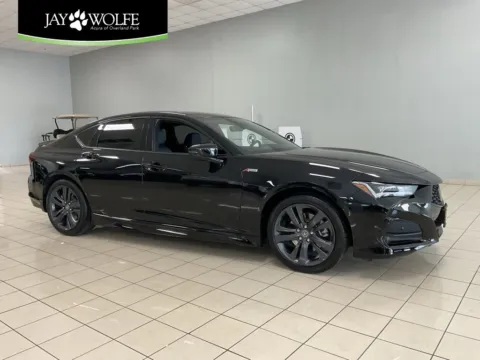 Black 2021 Acura TLX w/A-Spec Package for sale in Overland Park, KS