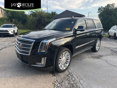 Black 2018 Cadillac Escalade Platinum for sale in Overland Park, KS