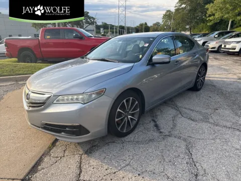 Silver 2015 Acura TLX V6 Tech for sale in Overland Park, KS