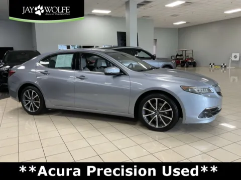 Silver 2015 Acura TLX V6 Tech for sale in Overland Park, KS