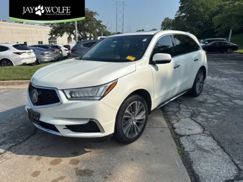 White 2017 Acura MDX w/Technology Pkg for sale in Overland Park, KS