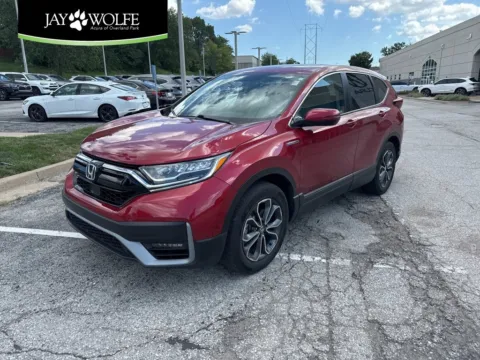 Red 2021 Honda CR-V Hybrid EX for sale in Overland Park, KS