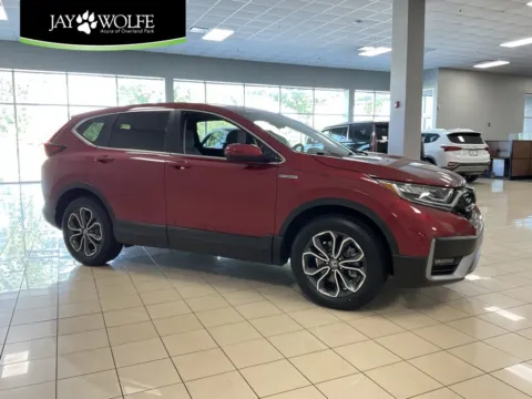Red 2021 Honda CR-V Hybrid EX for sale in Overland Park, KS
