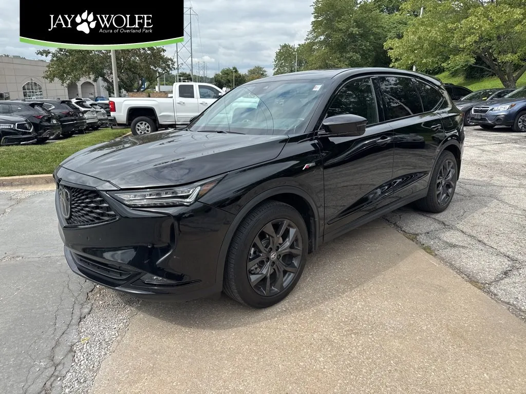 Black 2022 Acura MDX w/A-Spec Package for sale in Overland Park, KS