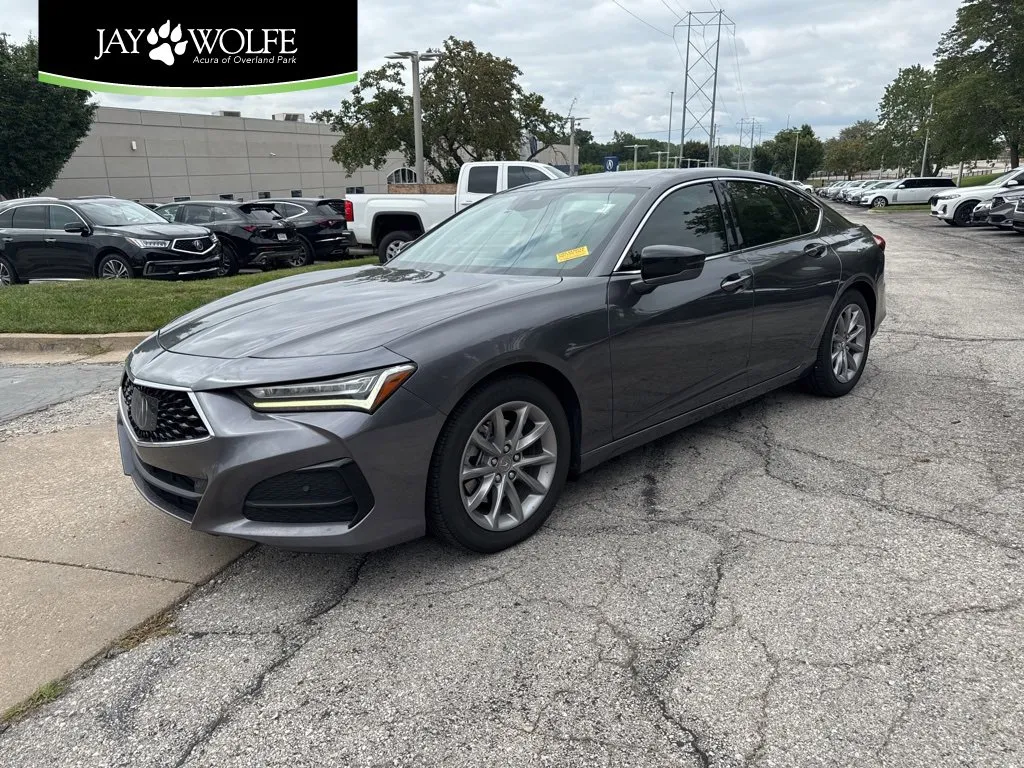 Gray 2021 Acura TLX for sale in Overland Park, KS