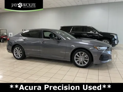 Gray 2021 Acura TLX for sale in Overland Park, KS