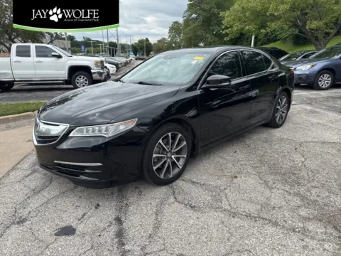 Black 2016 Acura TLX V6 Tech for sale in Overland Park, KS
