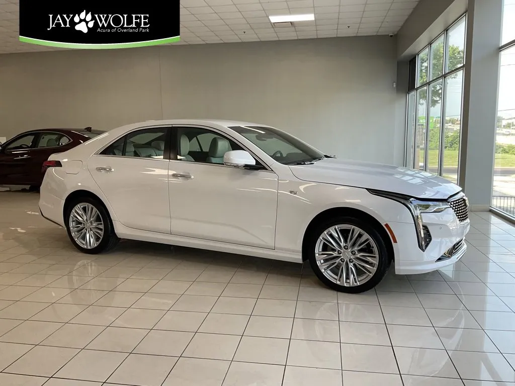 White 2020 Cadillac CT4 Premium Luxury for sale in Overland Park, KS