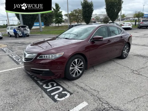 Red 2016 Acura TLX Tech for sale in Overland Park, KS
