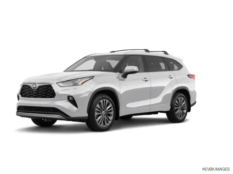 White 2020 Toyota Highlander Platinum for sale in Overland Park, KS