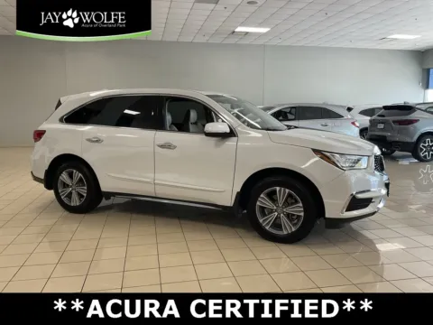 White 2020 Acura MDX 3.5L for sale in Overland Park, KS