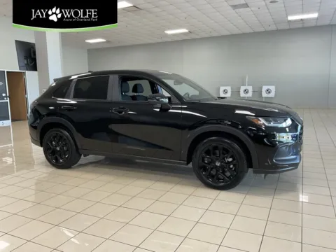 Black 2025 Honda HR-V Sport for sale in Overland Park, KS