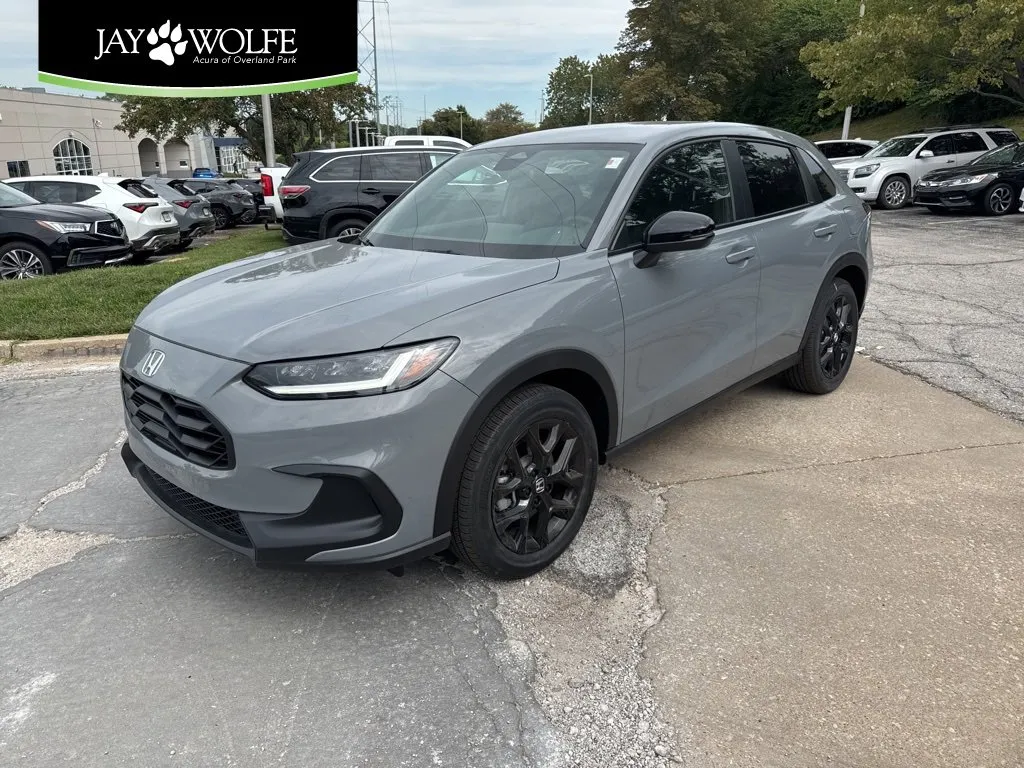 Gray 2025 Honda HR-V Sport for sale in Overland Park, KS