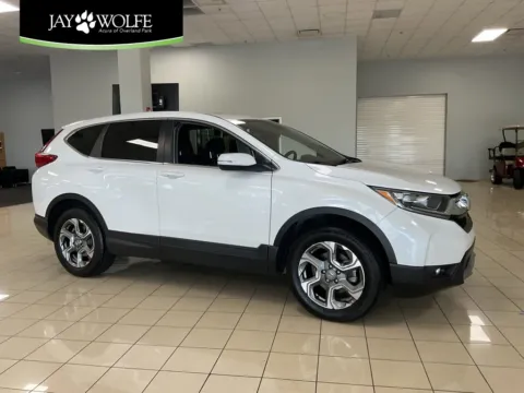 White 2019 Honda CR-V EX-L for sale in Overland Park, KS