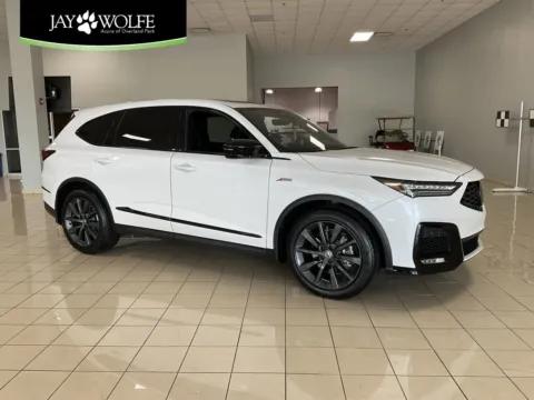 White 2025 Acura MDX w/A-Spec Package for sale in Overland Park, KS