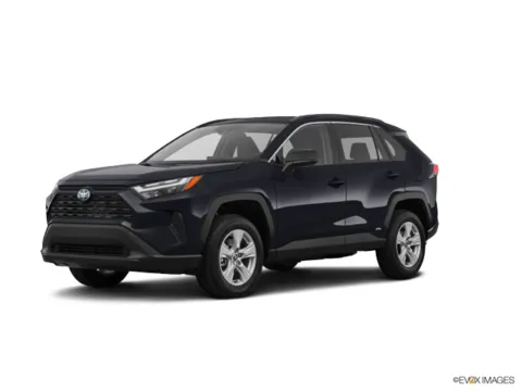 Black 2024 Toyota RAV4 Hybrid LE for sale in Overland Park, KS
