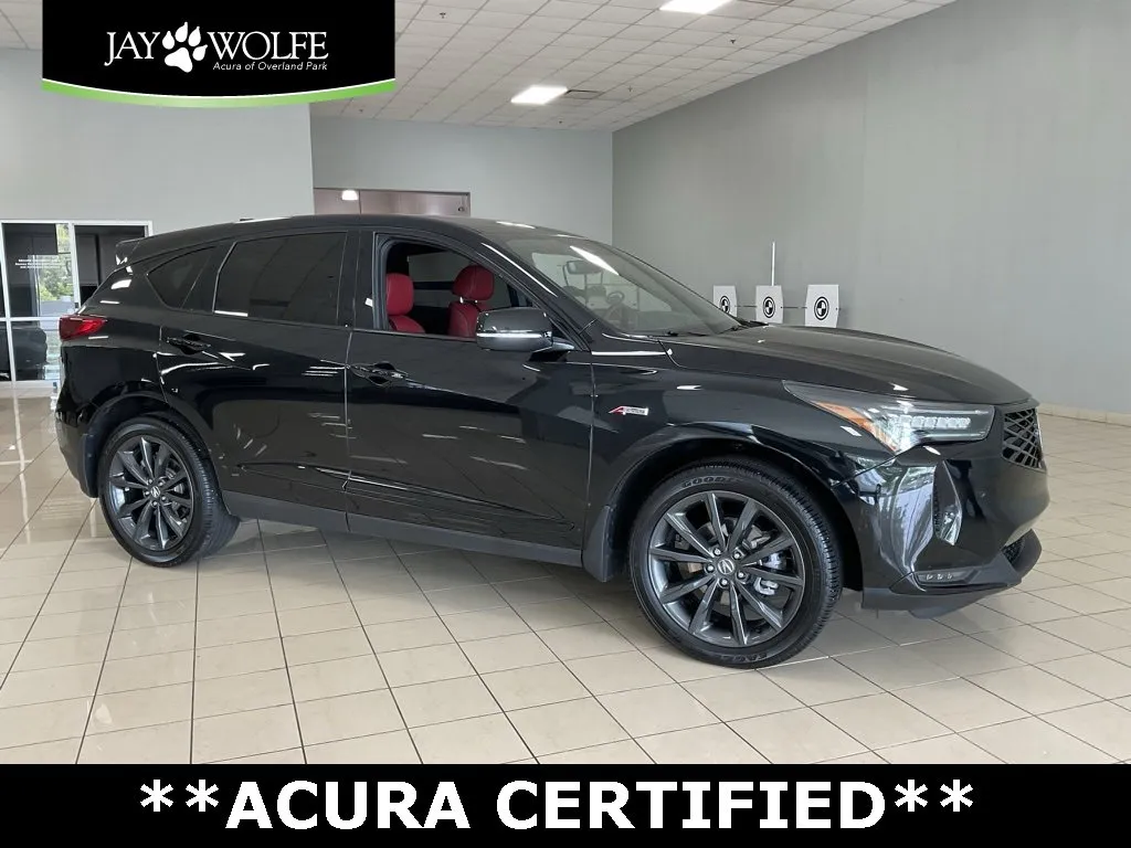 Black 2025 Acura RDX w/A-Spec Package for sale in Overland Park, KS