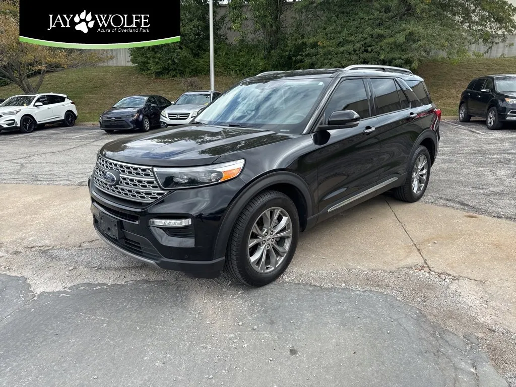 Black 2020 Ford Explorer Limited for sale in Overland Park, KS