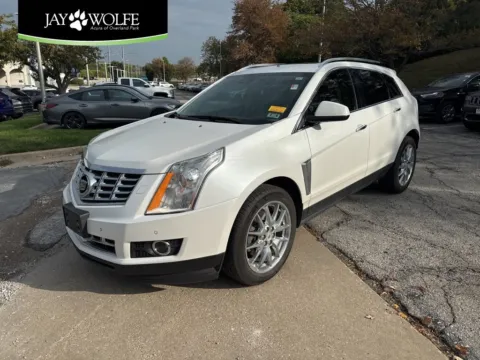White 2014 Cadillac SRX Premium Collection for sale in Overland Park, KS